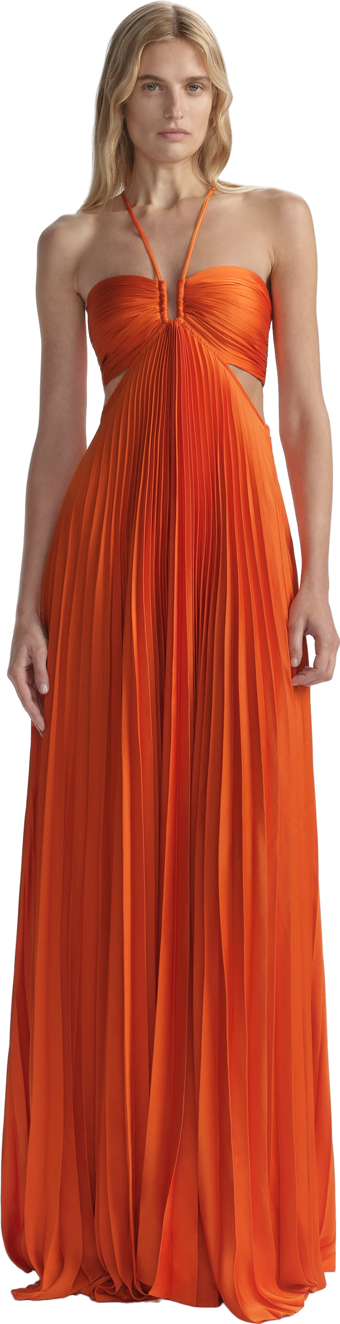 A.L.C. Moira Satin Maxi Dress - Black | Editorialist