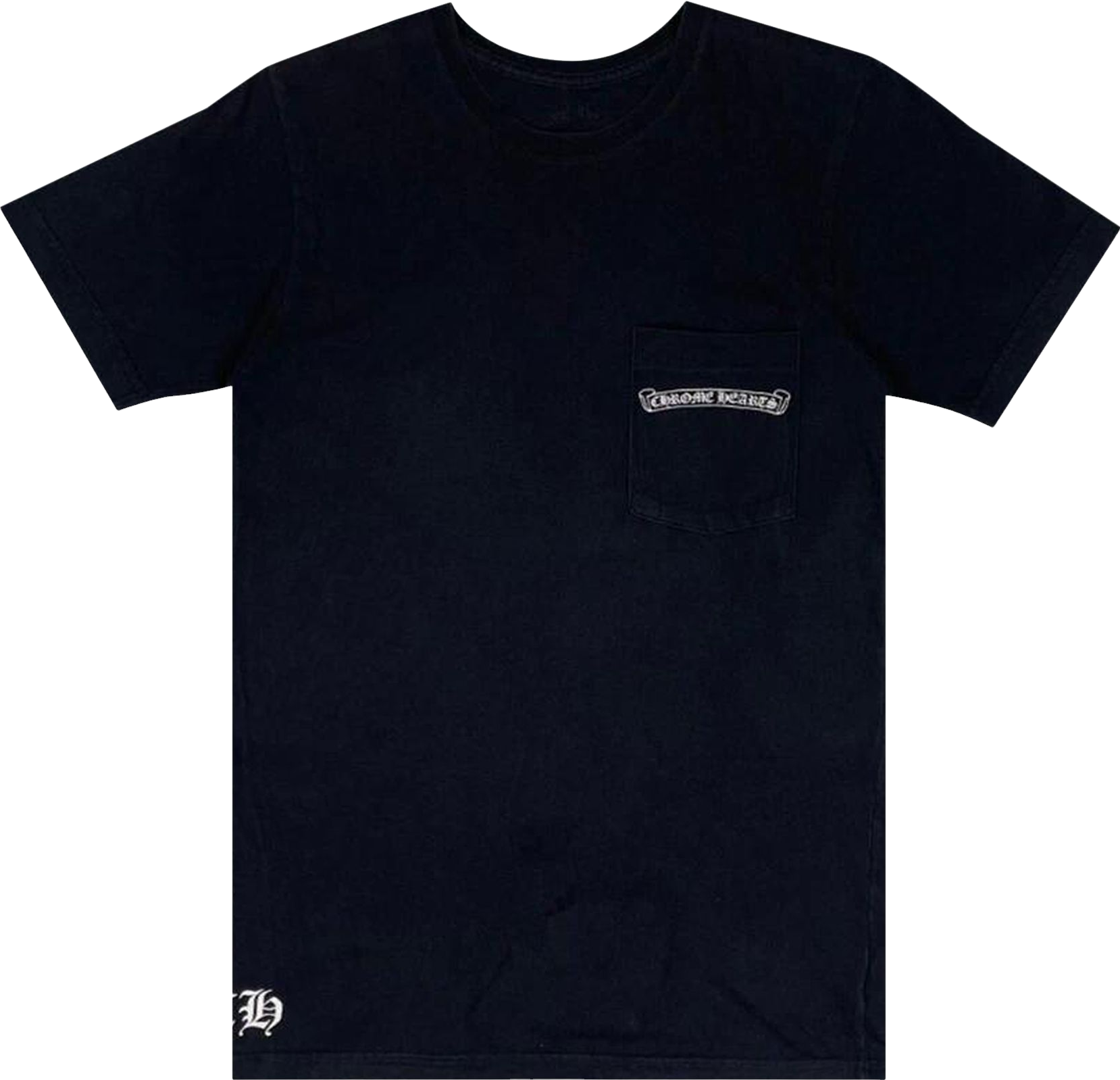 Chrome Hearts Neck Logo Tee - Black | Editorialist