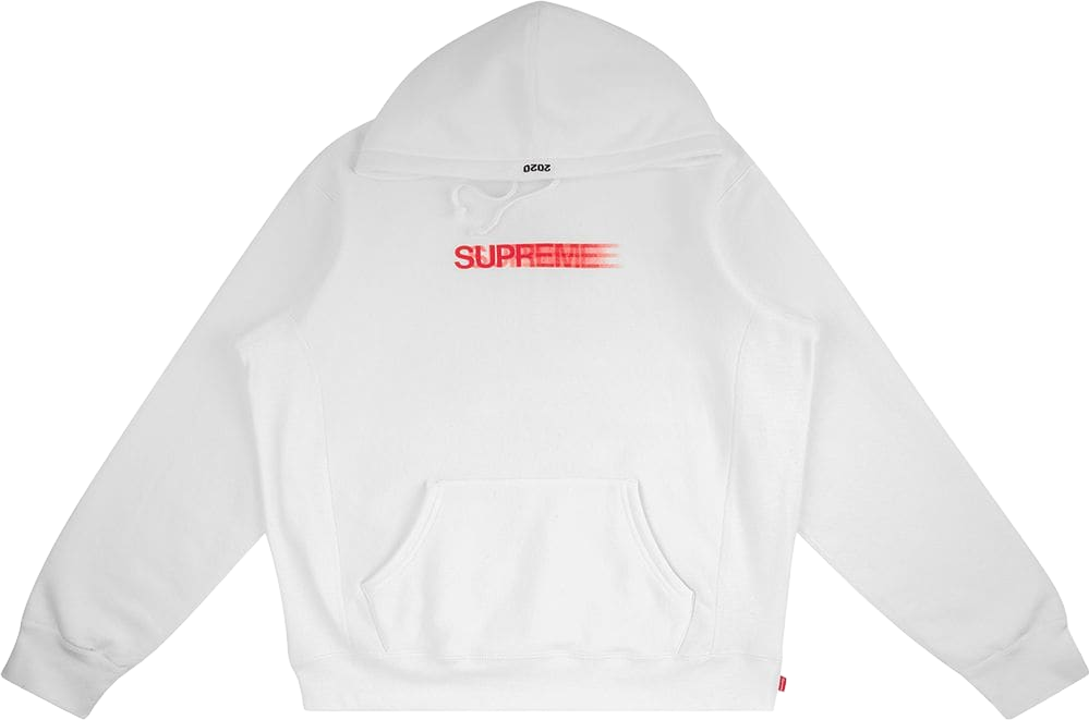Supreme Motion Logo Hoodie - Grey | Editorialist