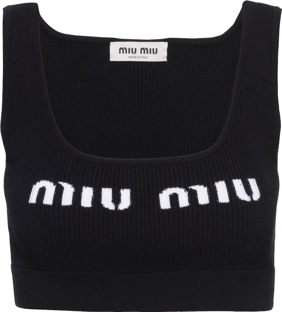 【未使用】MEDI CONCEPT LOGO KNIT TANK TOP Eleni Knit Tank Top | Intermix US