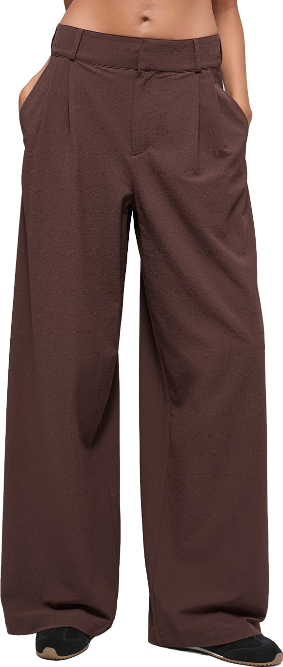 Alo Yoga High-Waist Dreamscape Trouser - Brownstone | Editorialist