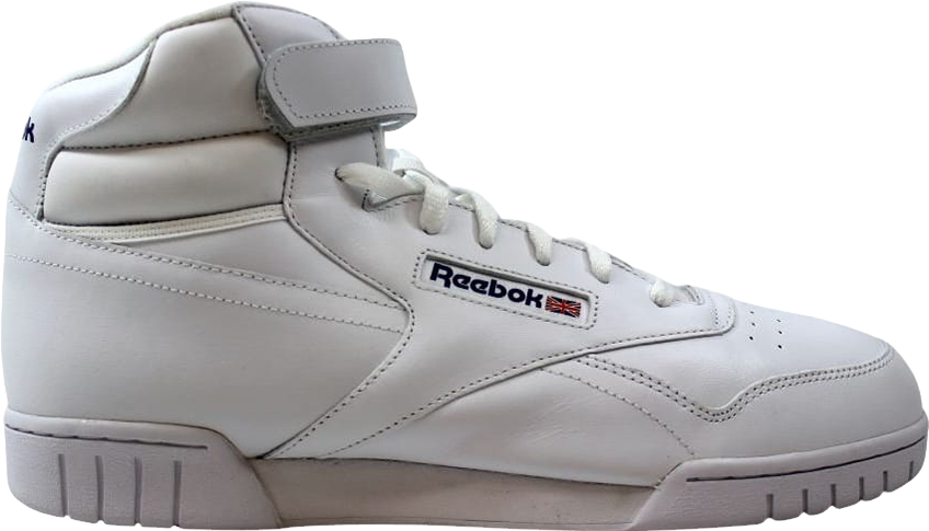 Reebok Ex-O-Fit Hi Top Sneakers - White | Editorialist