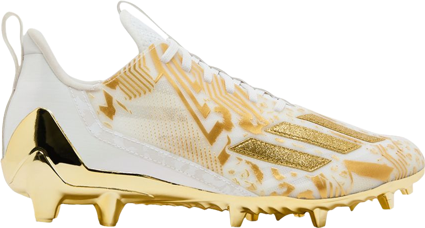 Adidas Adizero .0 Football Cleats - White | Editorialist display picture 1