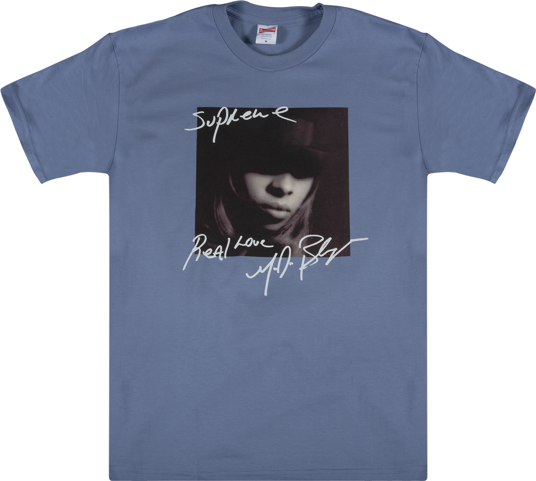 Supreme Mary J. Blige T-Shirt Slate - Blue | Editorialist