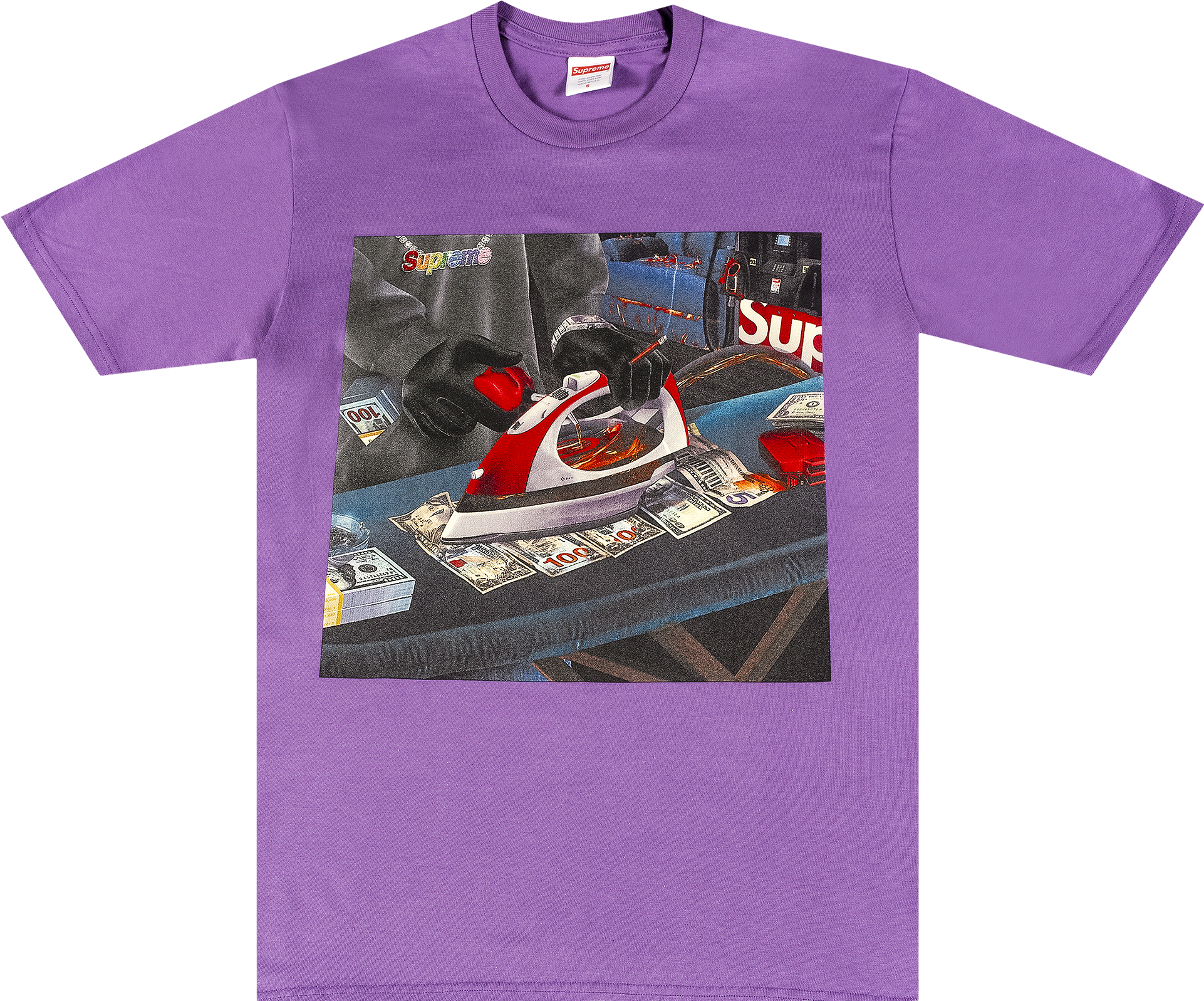 Supreme Gas Tee - Purple | Editorialist