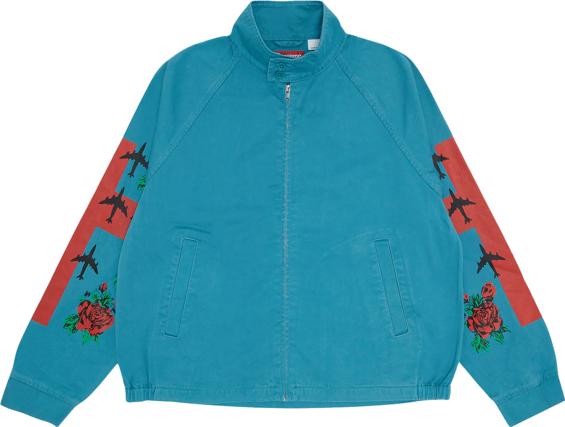 Supreme Polartec Harrington Jacket - Green | Editorialist