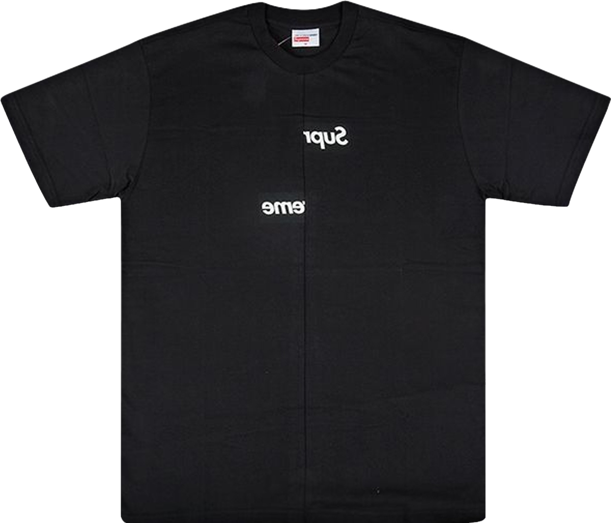 Supreme X Comme Des GarçOns Morrissey T-Shirt - Black | Editorialist