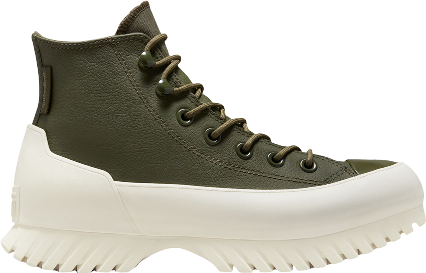 Converse CTAS Lugged 2.0 CC Boots Mens Size 3.5 Green‎ Leather Waterproof Winter Converse Chuck Taylor All Star Lugged 2.0 XHI Waterproof  main image 3
