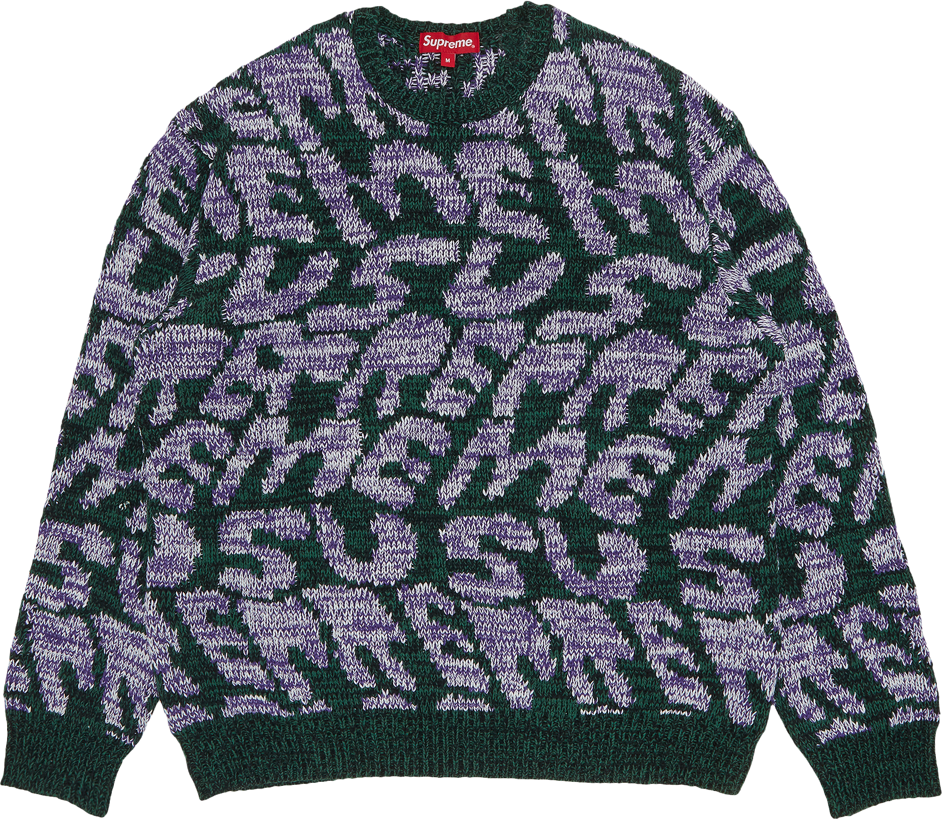 Supreme Stacked Sweater - Green | Editorialist
