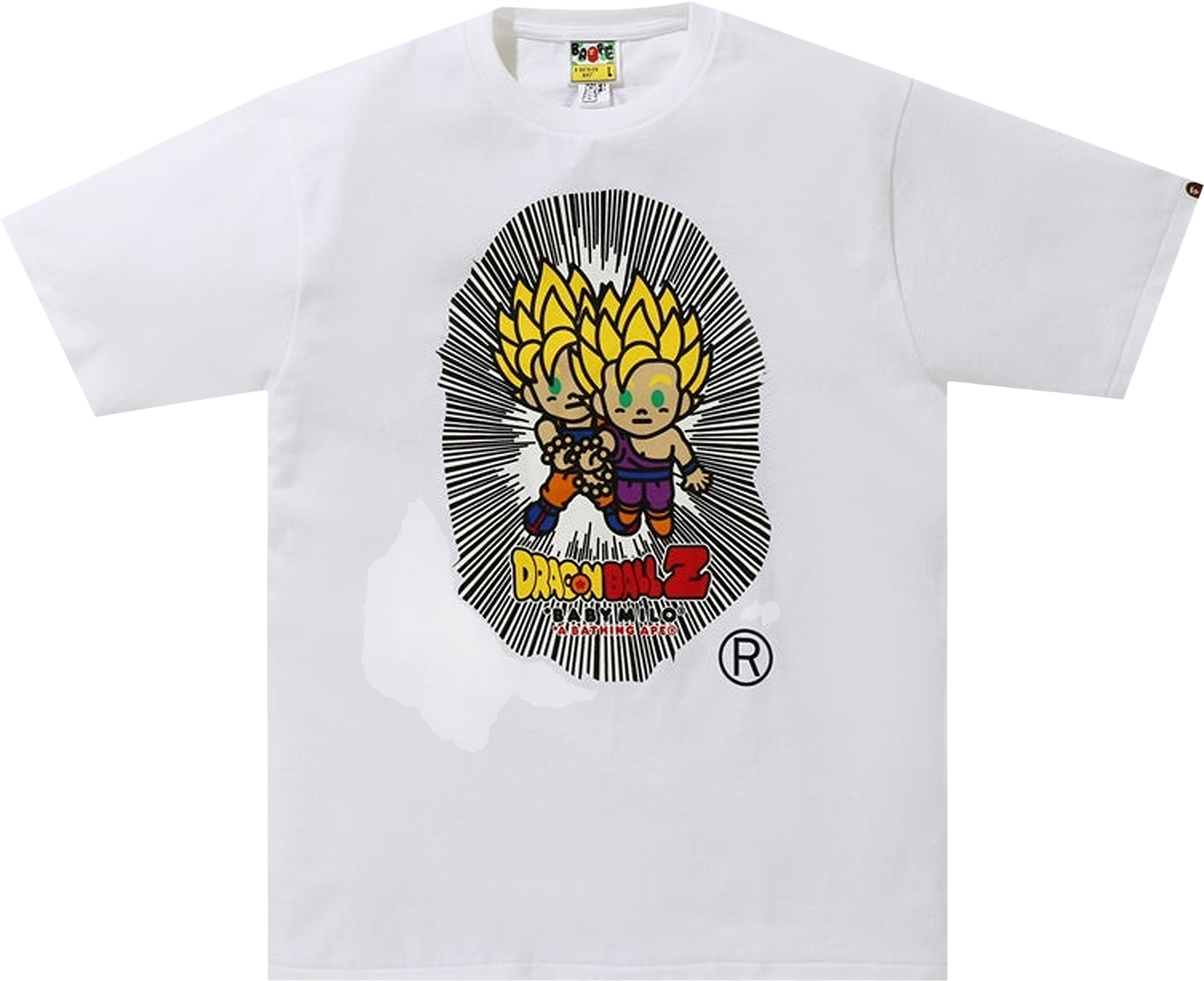 A BATHING APE X Dragon Ball Z Tee Shirt 6 - Orange | Editorialist