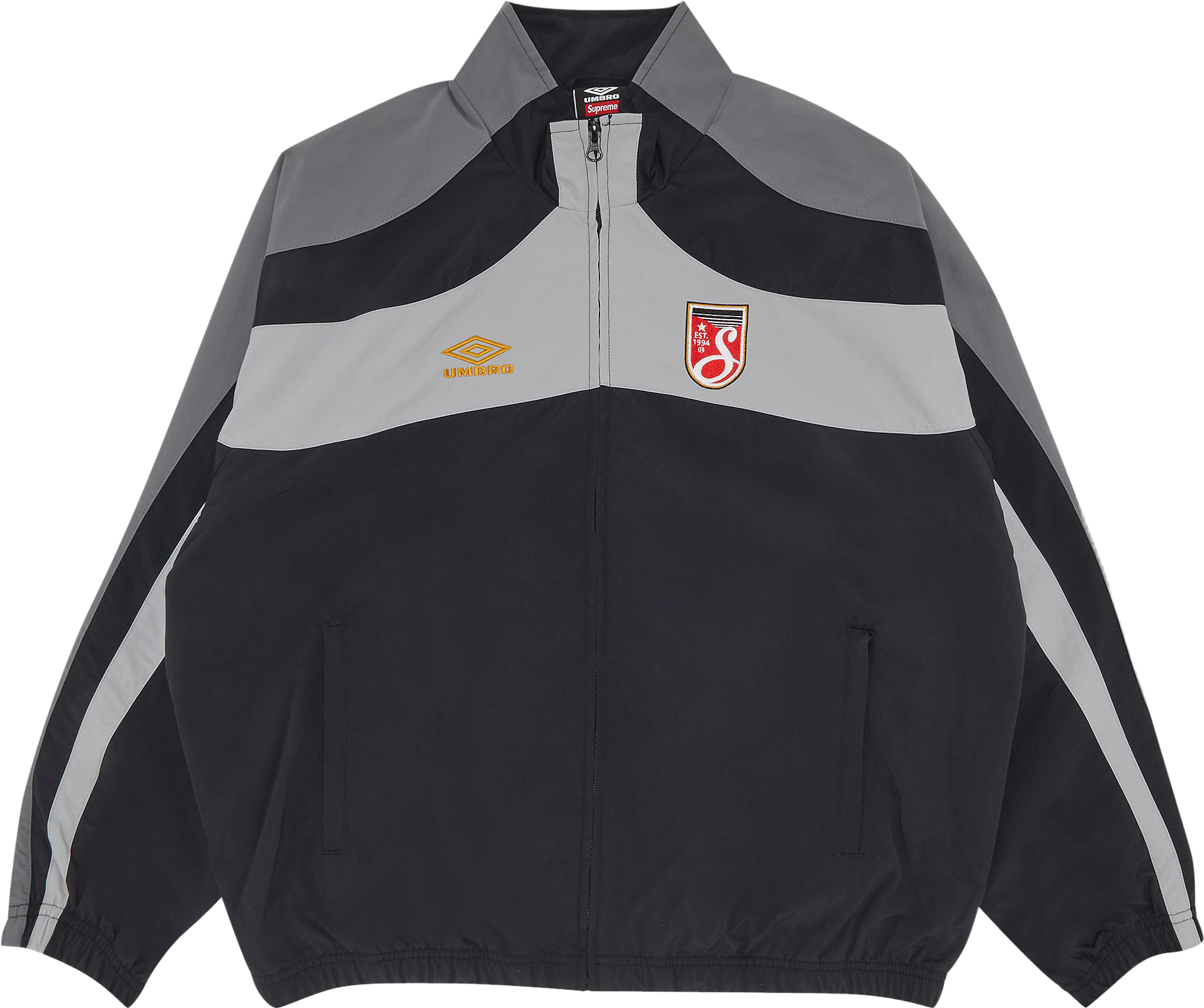 Supreme X Umbro Track Jacket - Black | Editorialist