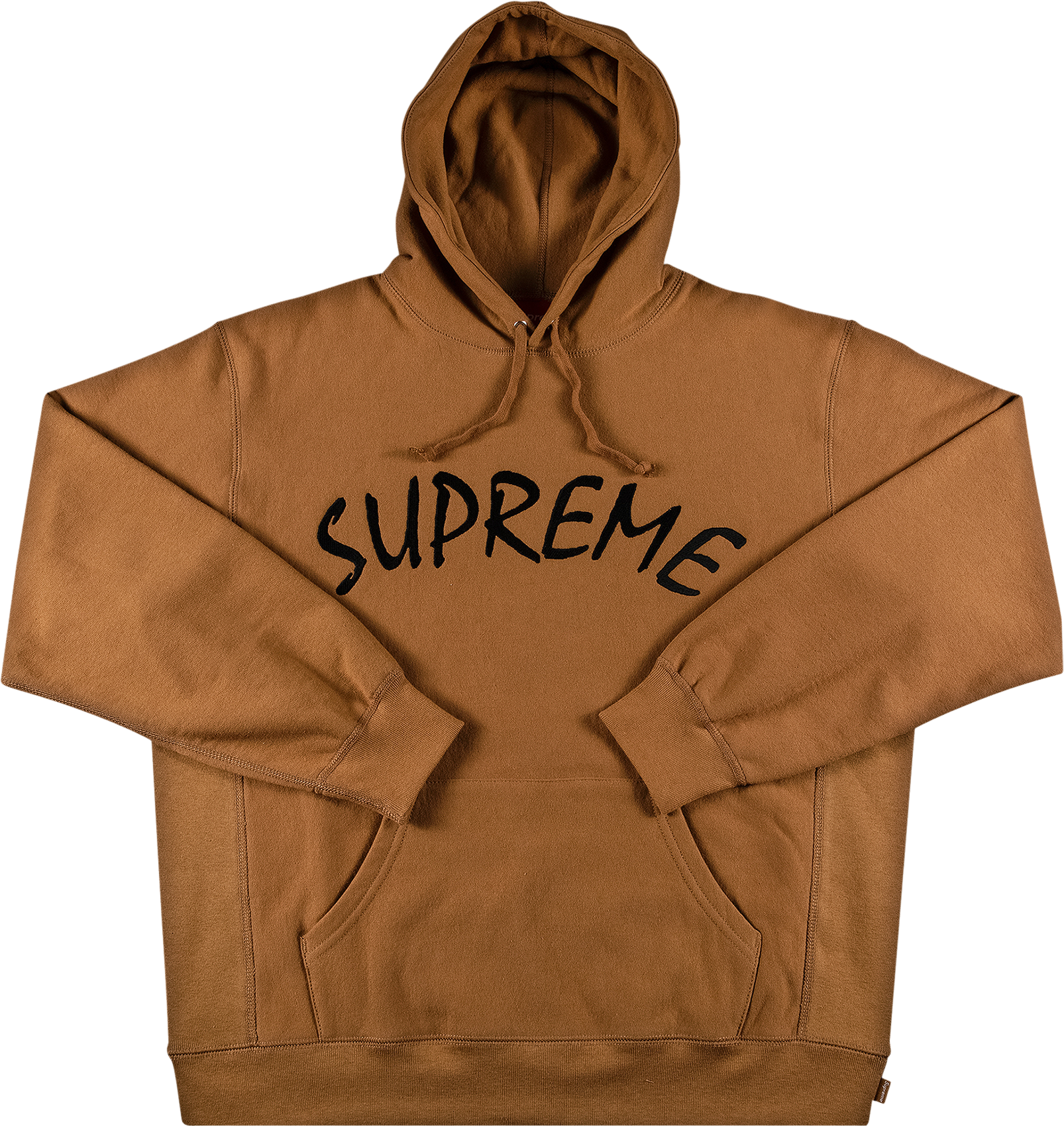 Supreme Ftp Arc Hooded Sweatshirt - Brown | Editorialist