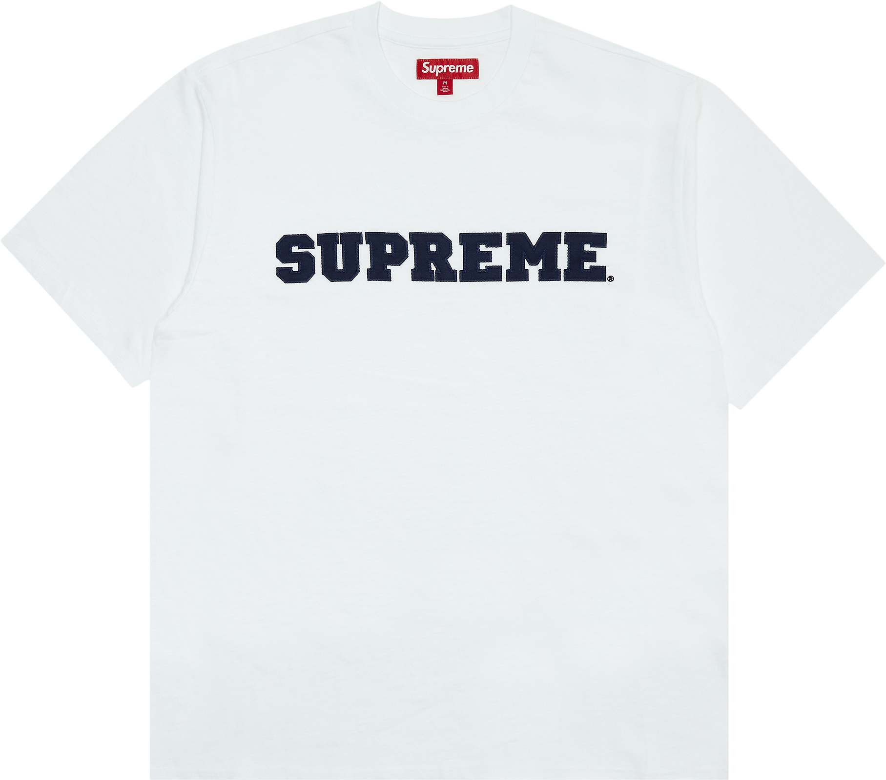 Supreme Collegiate Short-Sleeve Top - White | Editorialist