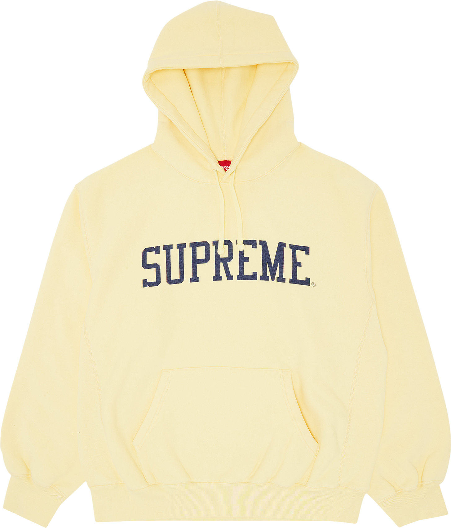 Supreme Varsity Hooded Sweatshirt - Yellow | Editorialist