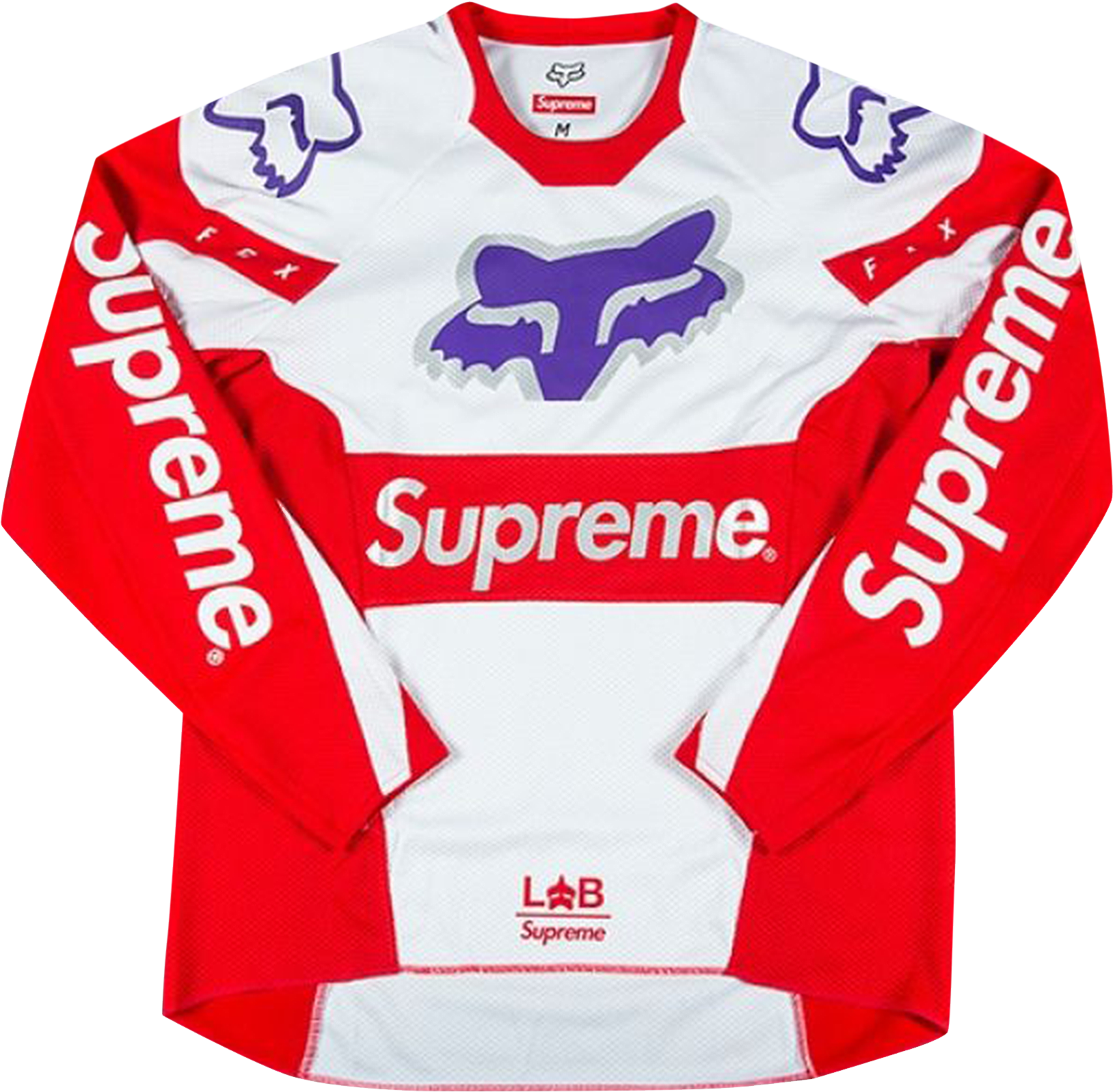 Supreme X Fox Racing Moto Jersey - Red | Editorialist