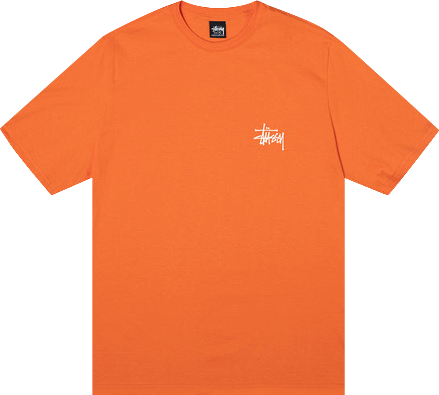 StüSsy Melted Tee - Orange | Editorialist