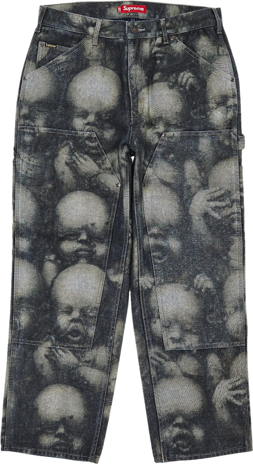 Supreme H.R. Giger Double Knee Jean - Blue | Editorialist