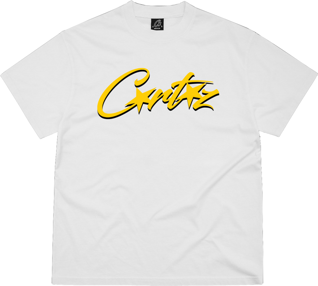 Corteiz Allstarz Euros Tee Shirt - White | Editorialist