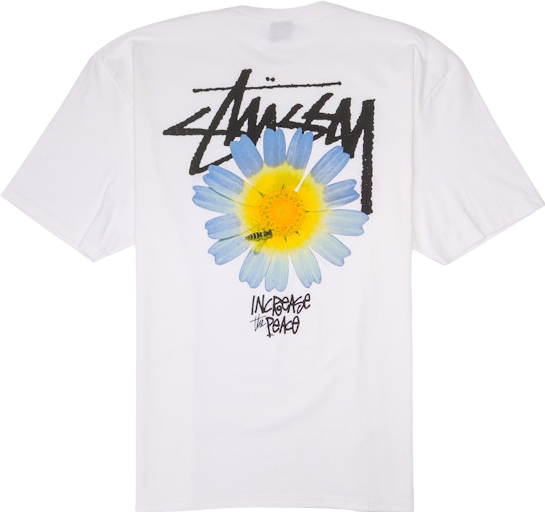 StÜssy Itp Flower Tee Shirt - Black | Editorialist