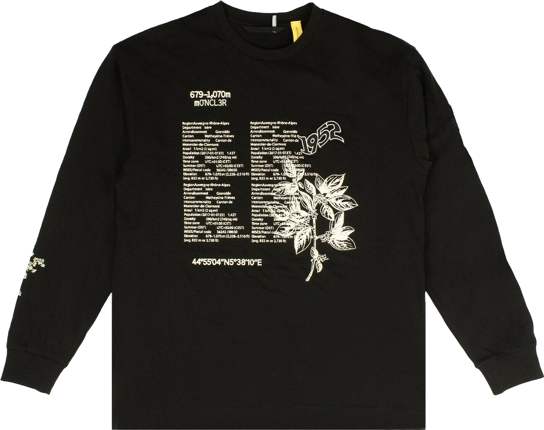 Moncler 1952 Archive T-shirt - Grey | Editorialist