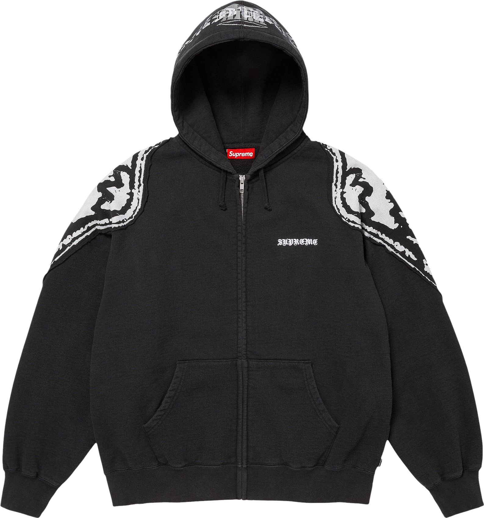 Supreme S Logo Zip Up Hooded Sweatshirt - Green | Editorialist