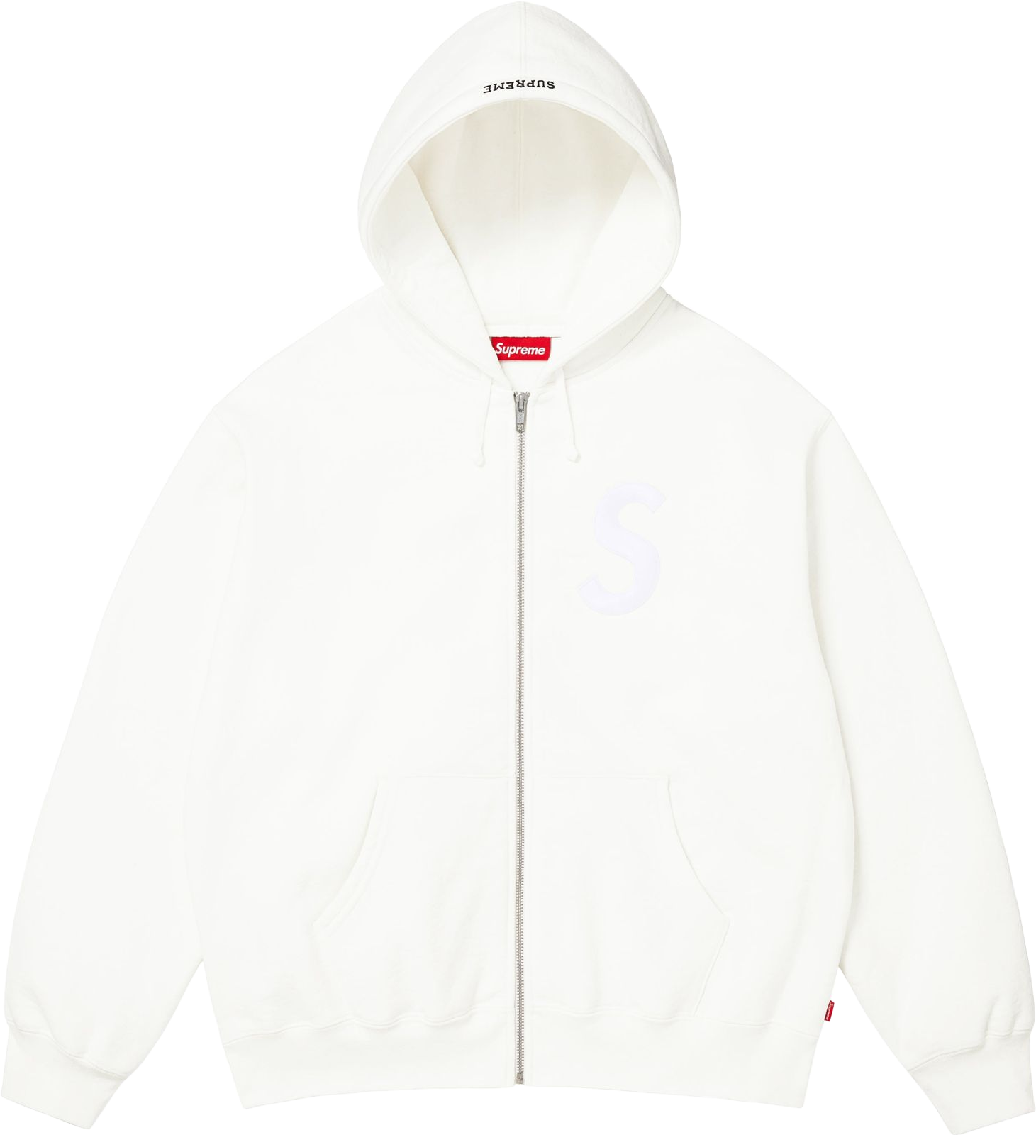 Supreme S Logo Zip Up Hooded Sweatshirt - Green | Editorialist