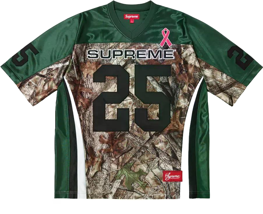 Supreme Bandana Football Jersey - White | Editorialist