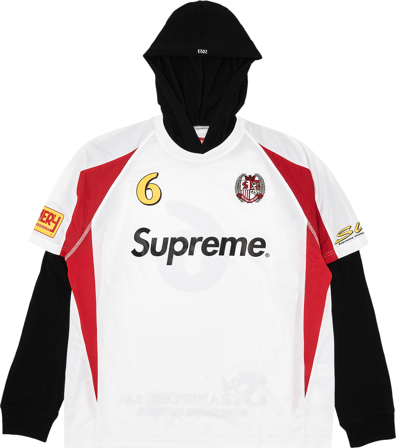 Supreme Blur Soccer Jersey - Blue | Editorialist