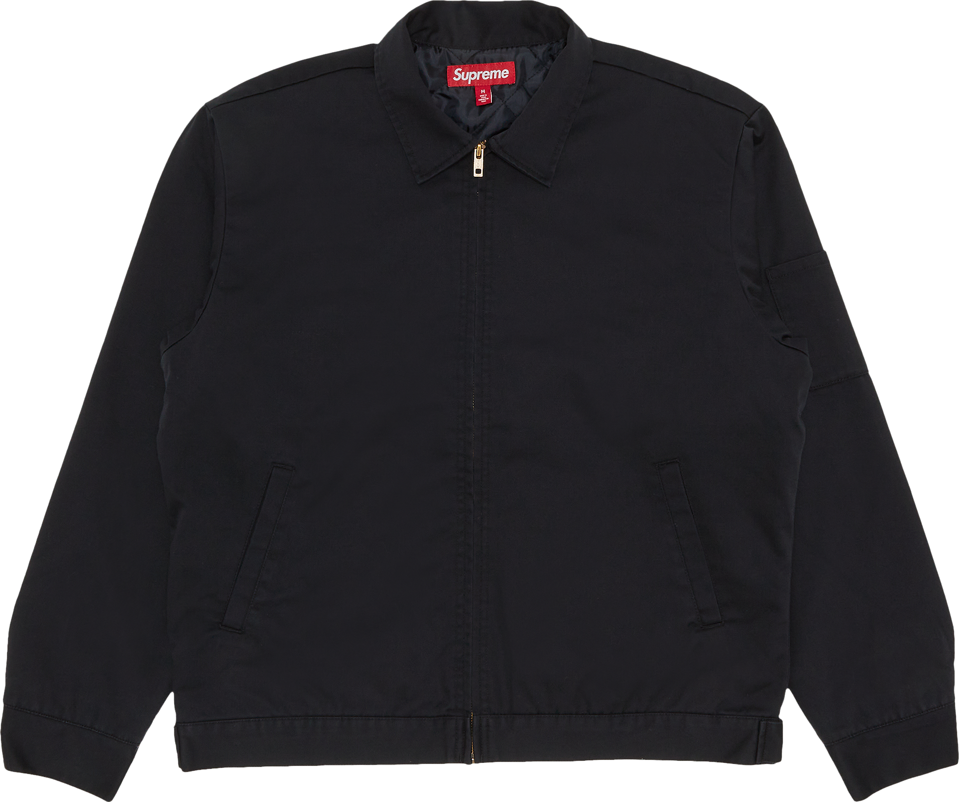 Supreme H.R. Giger Embroidered Work Jacket - Black | Editorialist