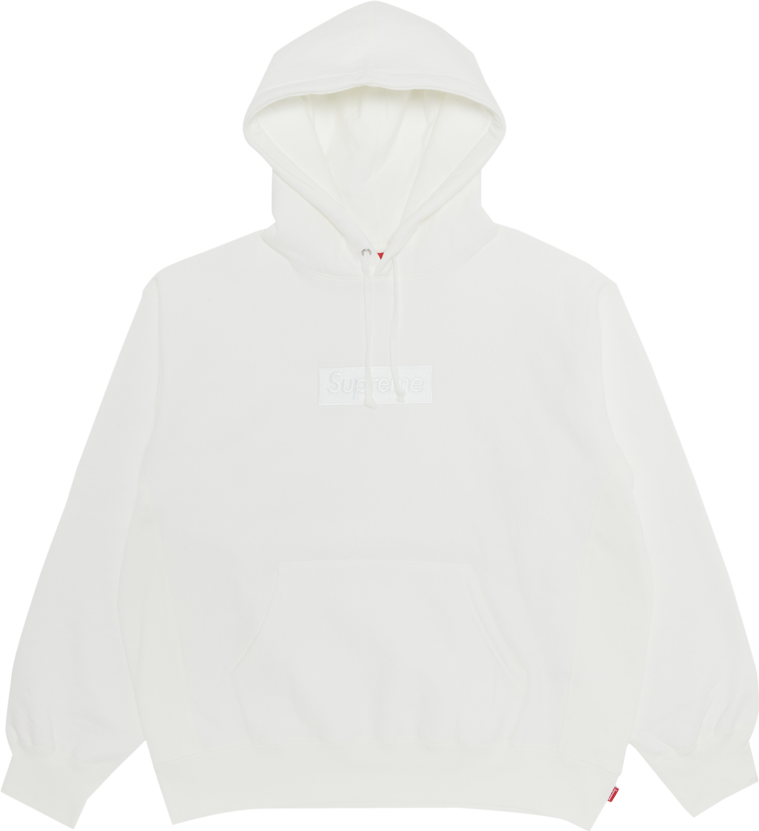 Supreme Box Logo Hooded Sweatshirt - White | Editorialist