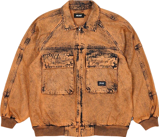 Palace Run It Track Jacket - Orange | Editorialist