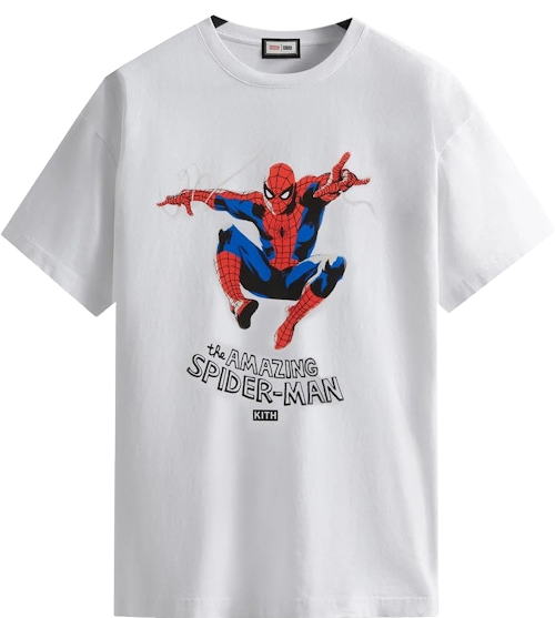 Supreme Spiderman Tee Shirt - White | Editorialist