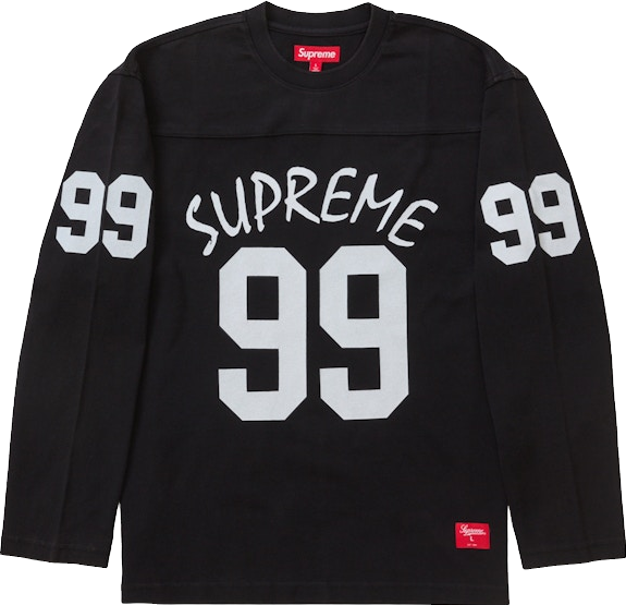 Supreme 99 Long Sleeve Football Top - Green | Editorialist