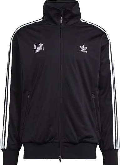 Adidas X Korn Track Top - Black | Editorialist