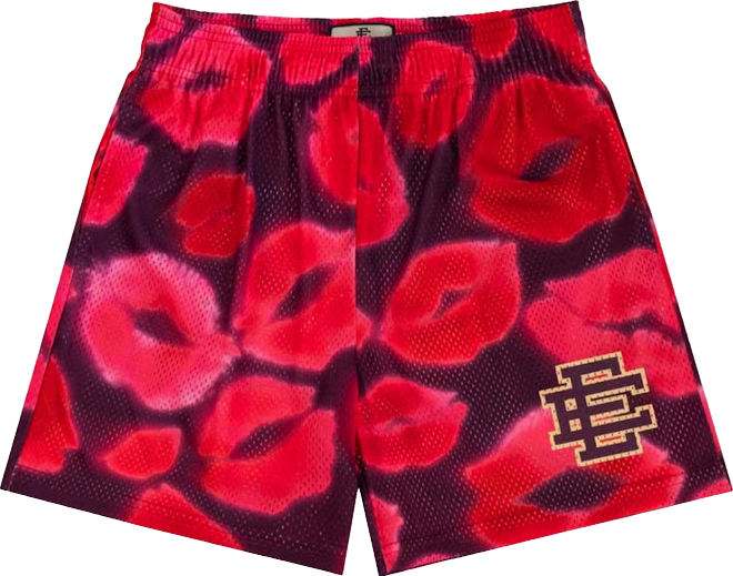 (USED) Eric emanuel Valentines ショーツ パンツ ERIC EMANUEL Ee Valentines Day Kiss Short - Purple | Editorialist