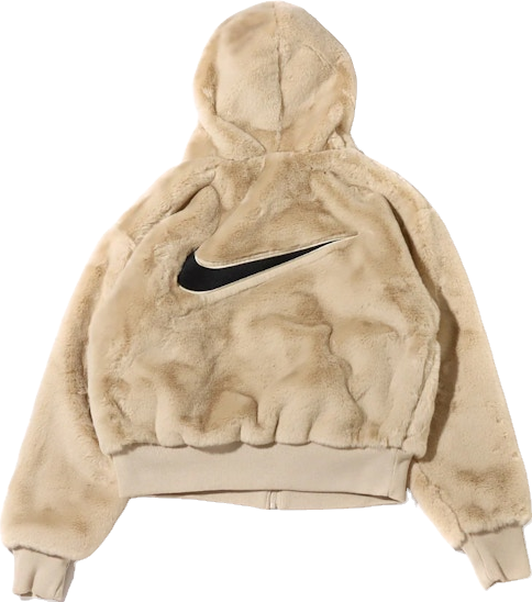 Nike Sportswear Essential Faux Fur Jacket - Rattan | Editorialist