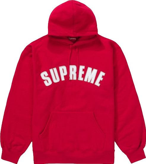 Supreme Pearl Logo Hooded Sweatshirt - Cream | Editorialist