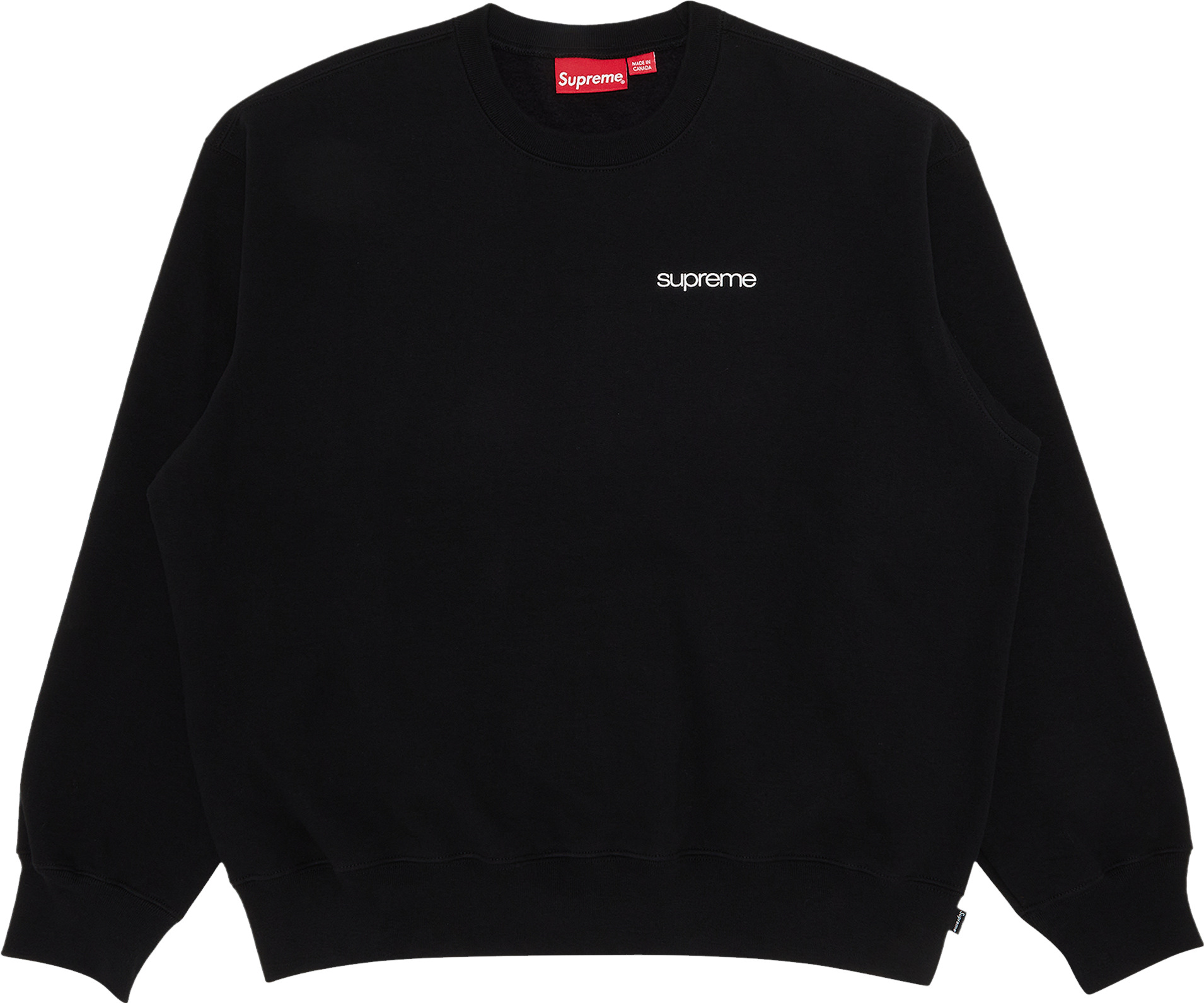 Supreme Nyc Crewneck - Black | Editorialist