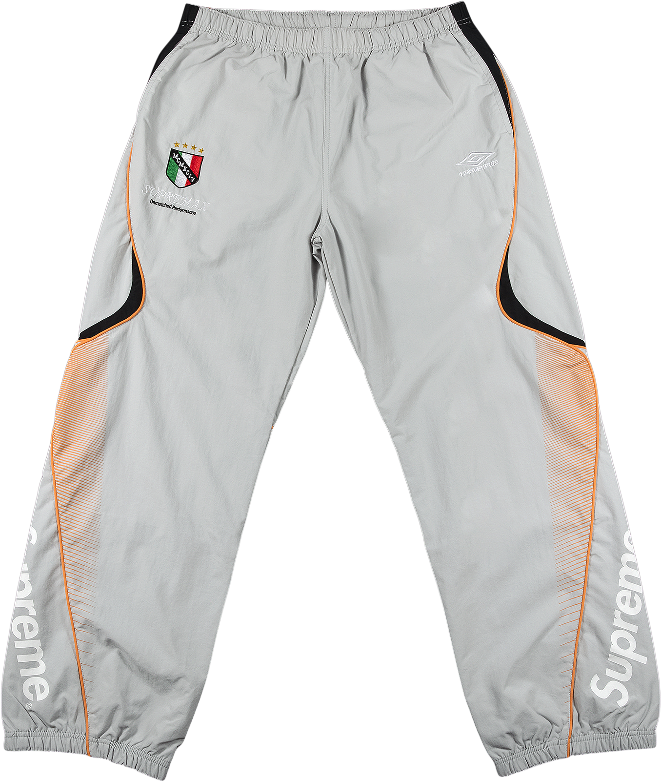 Supreme X Umbro Track Pant - Grey | Editorialist