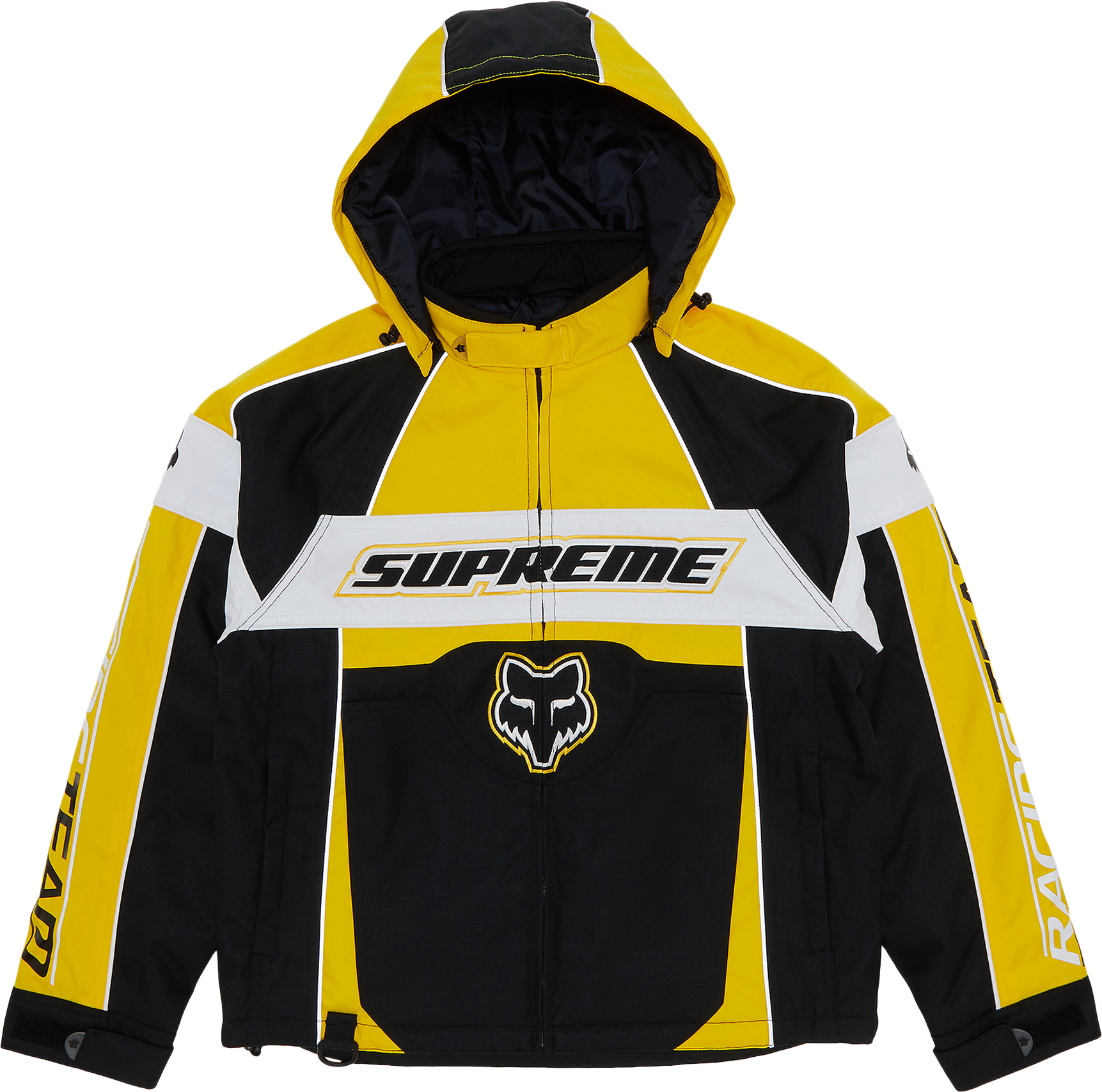 Supreme X Fox Racing Jacket - Yellow | Editorialist