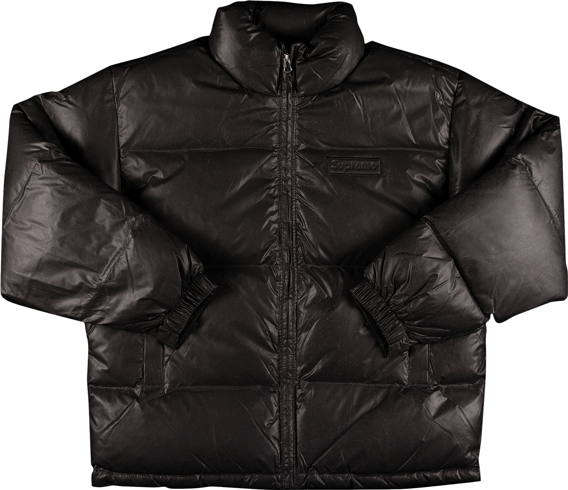 Supreme Reflective Speckled Down Jacket - Black | Editorialist