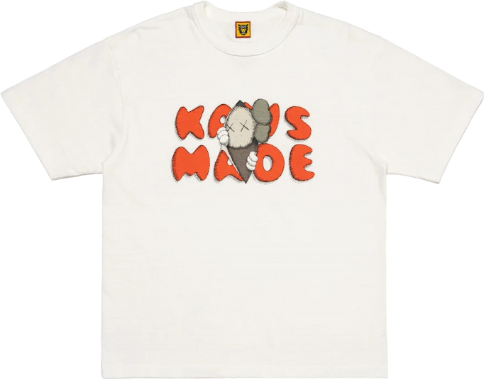 Human Made X Kaws Made Graphic I T-Shirt - White | Editorialist Human Made X Kaws Made Graphic I T-Shirt - White | Editorialist