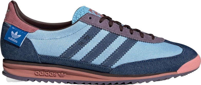 adidas gazelle silver green womens SL 72 PT  Premier