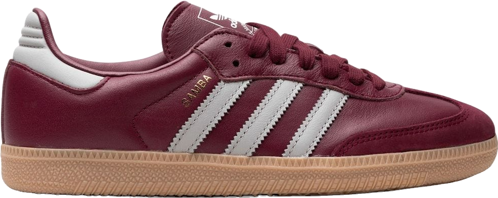 adidas gazelle silver green womens Adidas Samba OG Burgundy Gum (JH8700)