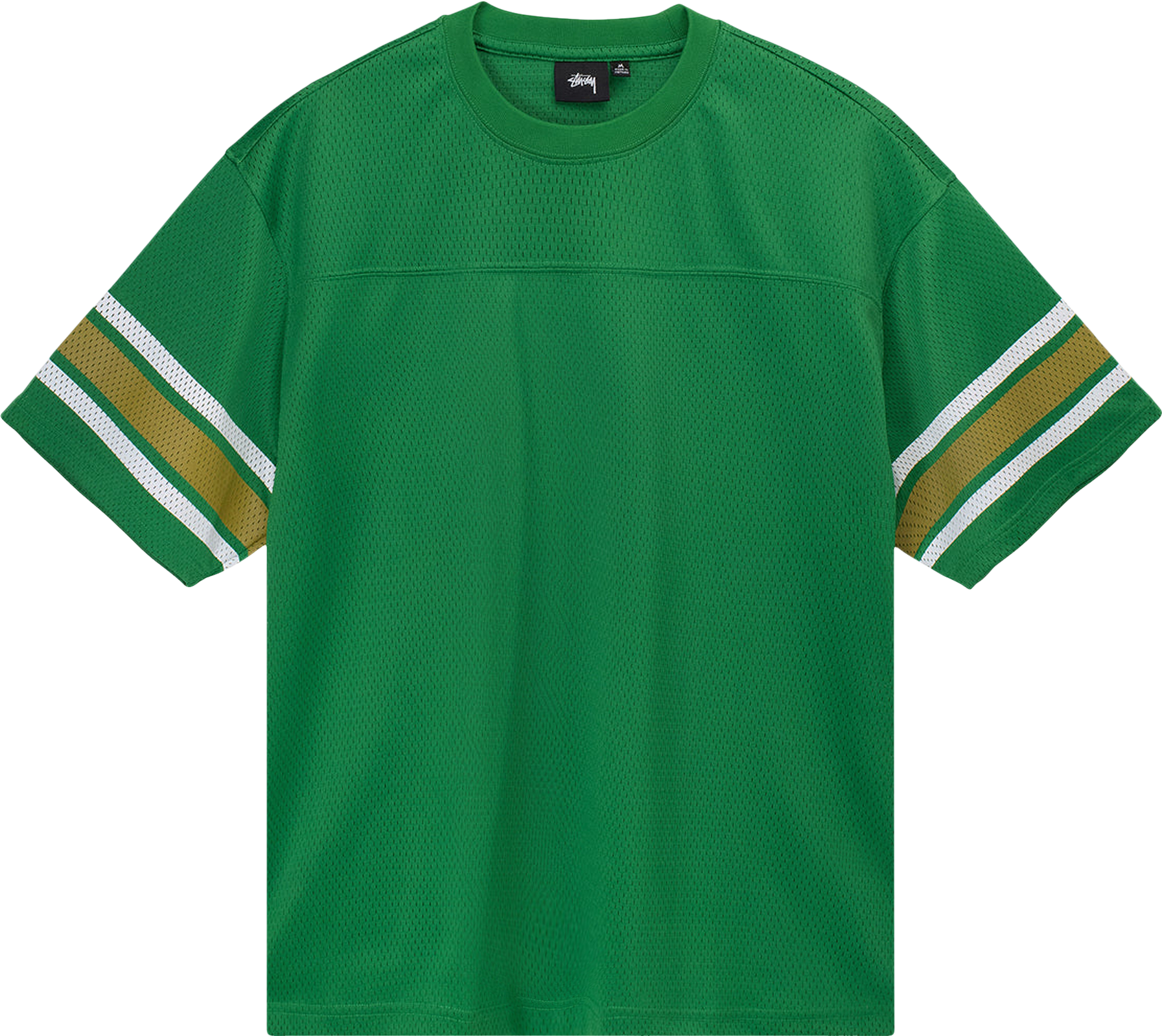 StüSsy Sport Mesh Football Jersey - Green | Editorialist