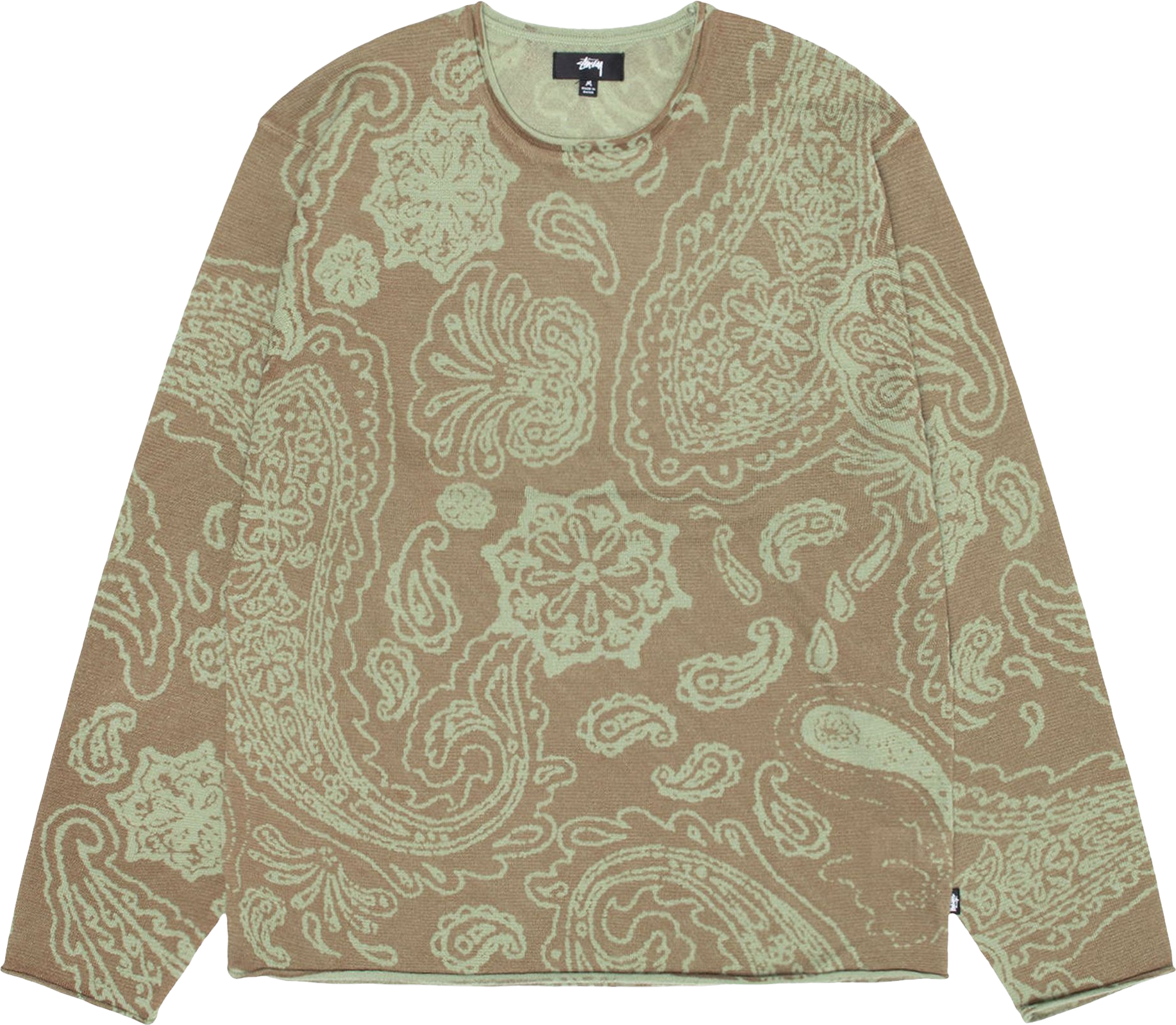 StüSsy Printed Pullover Sweater - Multicolor | Editorialist