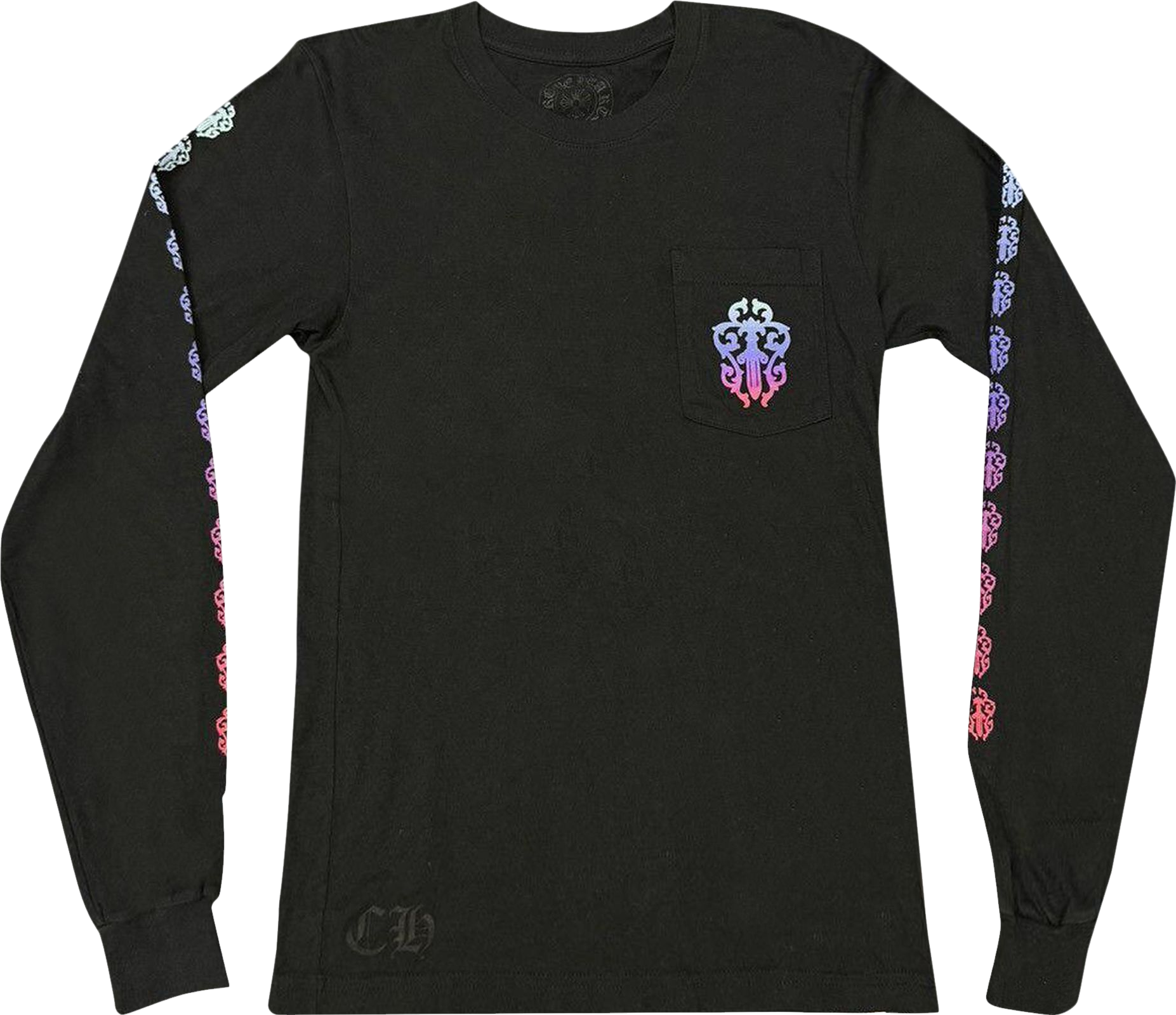 Chrome Hearts Staff Dagger Long-Sleeve /Purple - Black | Editorialist