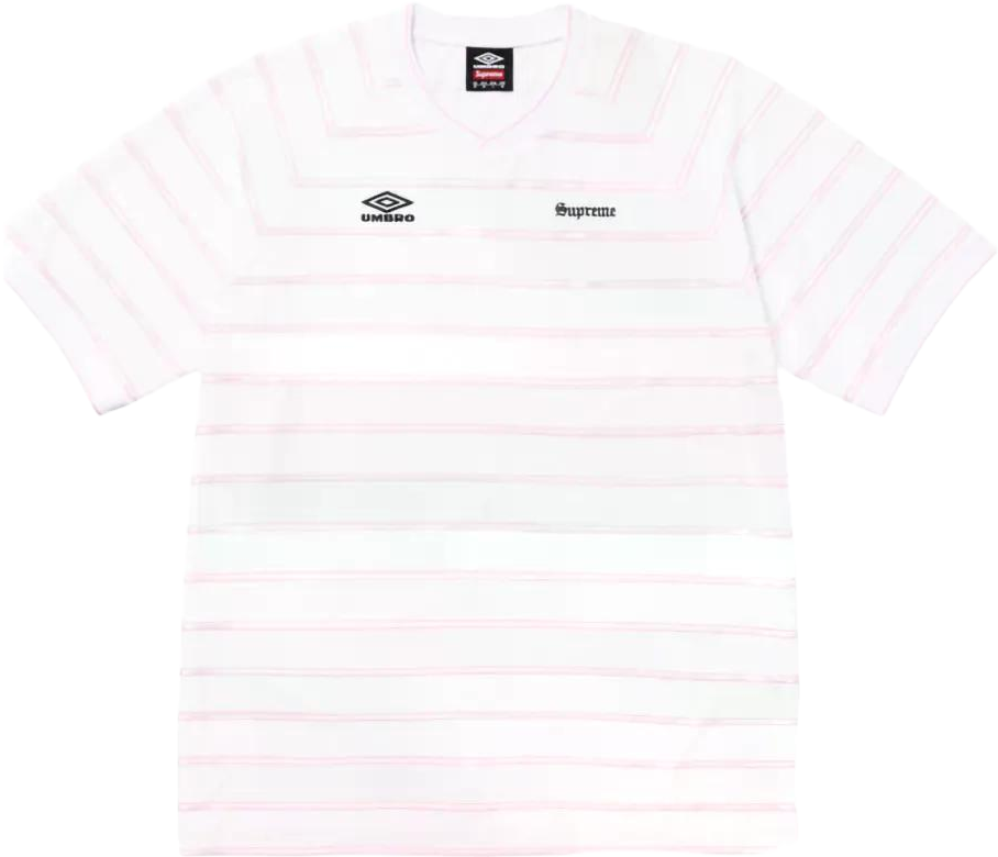 Supreme X Umbro Jacquard Animal Print Soccer Jersey - Black