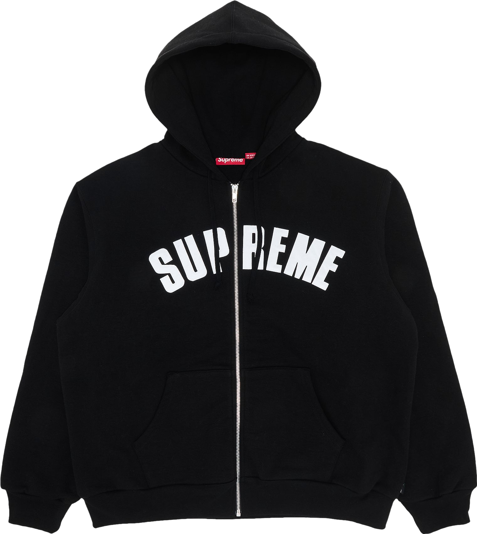 Supreme Arc Thermal Zip Up Hooded Sweatshirt - Blue | Editorialist