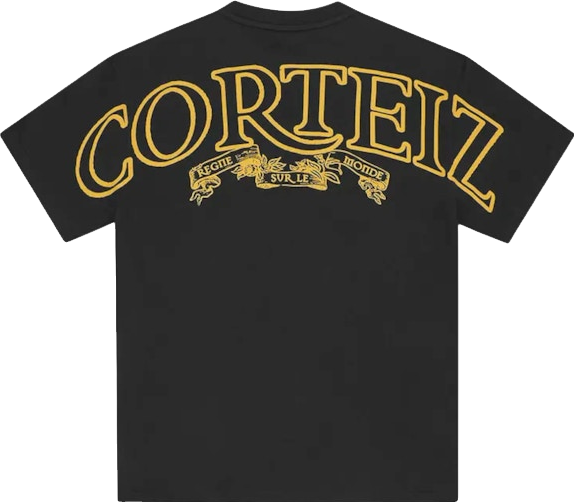 Corteiz Allstartz Italia Tee Shirt - Black | Editorialist